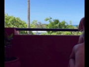 Preview 3 of Rough sex on the balcony of a Boracay villa without the neighbors hearing