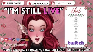 F4M | E-Girl Slut Masturbates on Twitch Stream | Erotic Hentai Roleplay