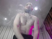 Preview 1 of Dancing and smoking on Chaturbate broadcast. Huge cock cums POV