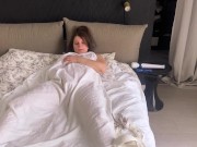 Preview 3 of masturbating pussy play under the covers