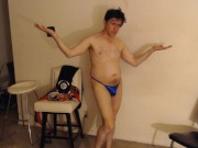 Preview 3 of Maolo in Bodybuilder Posing Wear Porn!