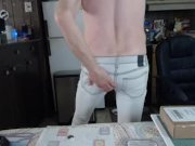 Preview 3 of Super tight jeans make me hard!