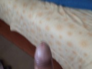 Preview 2 of Stepson hits me in the ass with his cock while I rest and we end up in mutual masturbation