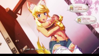 Fairy Tail Hentai - Erza having sex in dark street