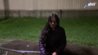 stranger gives me a blowjob in a park and we are discovered