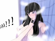 Preview 4 of LewdVerse - Stay Over Route B (FUTA ROOMMATE SHOWER SEX)