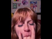 Preview 5 of Nami cosplay masturbation and fuck