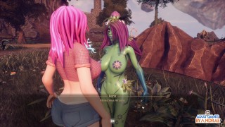 Samus - Cyber Threesome "Futas" (Blender Animation)