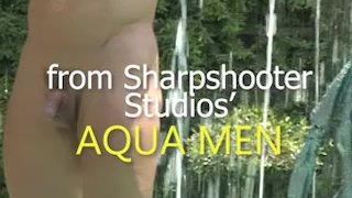 AQUA MEN- Nine Muscular Naked Men in a Water Paradise