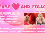 Preview 6 of Lesbian Bimbo with Huge Lips licks Fat Pussy | Vienna Xtreme x Jessy Bunny
