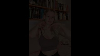 EDGING JOI - BUSTY BLONDE GIRL GIVES YOU INSTRUCTIONS TO JERK AND MAKES YOU CUM FOR HER