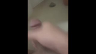 Slow mo of my cum shot