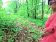 Preview 2 of piss adventures out in a private nature preserve