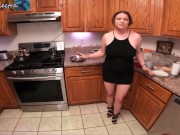 Preview 1 of Stepmom gets it in the kitchen from her stepson after the divorce