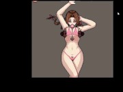 Preview 5 of Aerith Gainsborough Final Fantasy pixel game
