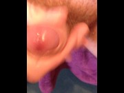 Preview 5 of Close-up view when I stroke my precum leaking cock until I Cum