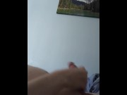 Preview 3 of Masturbating and cumming watching risky masturbation porn