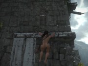 Preview 5 of Rise of the Tomb Raider Nude Game Play [Part 17] New 2024 Hot Nude Sexy Lara Nude version-X Mod