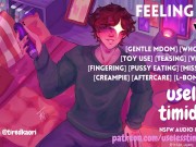 Preview 1 of Feeling The Vibe [BFE] [Gentle MDom] [Toy Use] | Male Moaning | Audio Roleplay For Women [M4F]