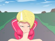 Preview 6 of BULMA FUTA COCK x C18! DragonBall parody