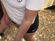 Preview 3 of 1WIN model fucking in Nike pro shorts