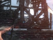 Preview 4 of Rise of the Tomb Raider Nude Game Play [Part 13] New 2024 Hot Nude Sexy Lara Nude version-X Mod
