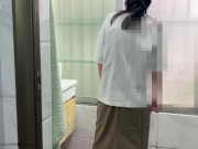 Preview 2 of sexbaobao got fucked by her roommate in the bathroom without taking off her clothes