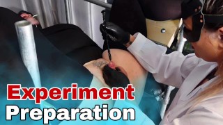 Training Zero Femdom Medical Bondage Experiment! Cum Fisting BDSM Anal Ballbusting CBT Real Homemade