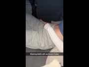 Preview 1 of Netflix and FUCK your friends little SISTER she has a CRUSH on you Snapchat