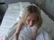 Preview 3 of STEPDAD cant stop FUCKING his horny INNOCENT STEPDAUGHTER - Se Elle