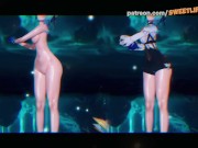 Preview 4 of Genshin Impact - Eula Sexy Dance!
