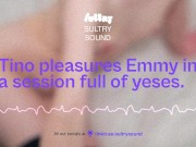 Preview 1 of Tino pleasures Emmy in a session full of yeses (full clip)