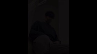 (Today’s self fuck) korean guy masturbate in dark room, wants fuck him, dirty loud loud moaning, cum