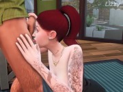 Preview 5 of Stepfather fucks and cum on rebellious stepdaughter - sims 4 - 3D animation