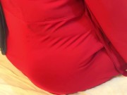 Preview 3 of سخيف حمات إندونيسية جميلة ترتدي البرقع الأحمر والحجاب - يوم كامل من الجنس في منزل فارغ Indonesia sex