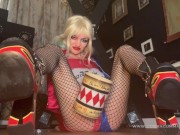 Preview 1 of Harley QUINN CosPlay - Tease POV FemDom roleplay
