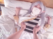 Preview 1 of 🤍Cute Frieren Cosplayer get Fucked, Asian hentai cosplay 3