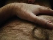 Preview 6 of British Hairy Daddy Bear Stoking Hairy Belly and having a Wank