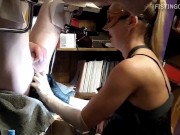 Preview 6 of Anal Fisting in Gynochair Over Elbow Extreme Punch Fisting