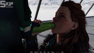 Horizon Zero Dawn - Sex with Aloy - 3D Porn - Lesbian - Virgin - Blowjob