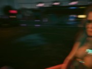 Preview 6 of Cyberpunk 2077 Rogue Sex Scene - Blistering Love Sex Scene [18+] Porn Game Play