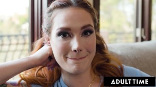 ADULT TIME - Redhead PAWG Siri Dahl Worshiped And Fucked With Vibrator By Bestie Robby Apples!