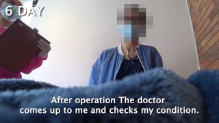Nurse gave a massage and fucked a patient