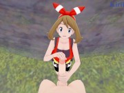 Preview 1 of May (Haruka) and I have intense sex outdoors. - Pokémon POV Hentai
