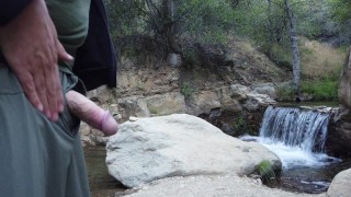 Wilderness Wank: Shooting My Load Over the Creek
