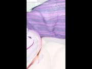 Preview 6 of purple licking sucker toy compilation