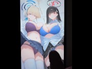 Preview 4 of Blue Archive SoP cock shoot fat ropes for anime girls