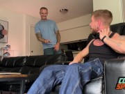 Preview 2 of Colt Spence Caught Jerking Off by Christian Wilde and Offer to Help