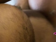 Preview 1 of EBONY BBW CUM SLUT GETS RAILED EARLY IN THE MORNING