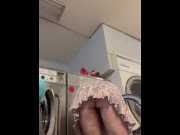 Preview 1 of Getting caught fucking at the laundromat!